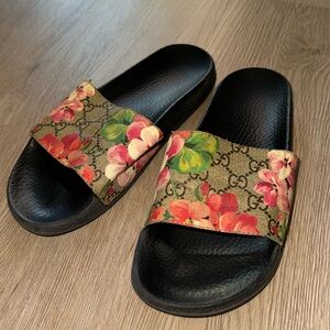 Gucci Floral Slides